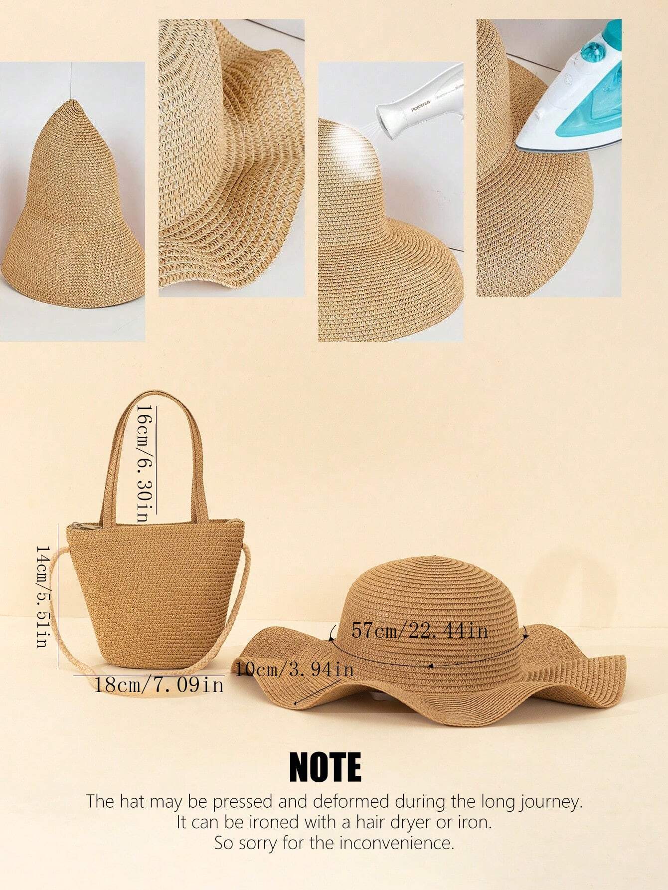 Mundo banya 218-4100 set sombrero