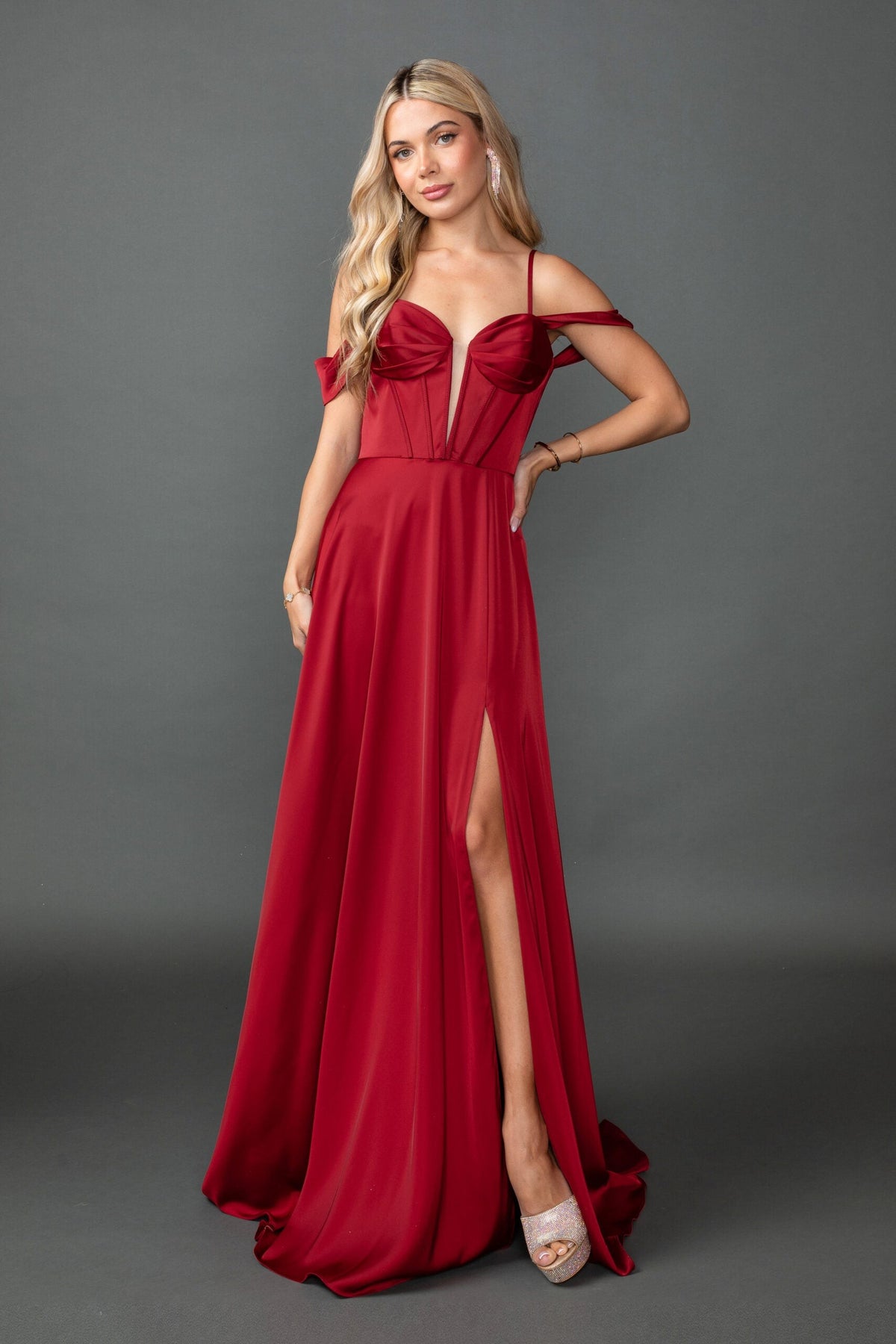 BANYA 2542- 4544 BURGUNDY